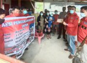 PBB Humbahas Berikan Donasi Rp 10.014.000 Untuk Pengobatan Rino Sihombing Didampingi Polres HH.