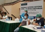 PT Toba Pulp Lestari tbk Telah  Laksanakan Program Vaksinasi Gotong Royong Tahap II Lengkap.