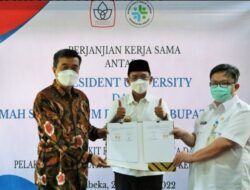 RSUD Kabupaten Bekasi Dan President University Tanda Tangan Kerja Sama Bidang Pendidikan
