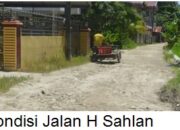 Sudah Sering Diajukan, Jalan H Sahlan Tak Kunjung Diperbaiki