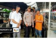 Jelang Idul Adha Kapolres Metro Bekasi Tinjau Peternak Sapi