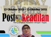 Kadinkes Kabupaten Bekasi Plt. Direktur RSUD Mengucapkan Happy Anniversary Postkeadilan yang ke 9