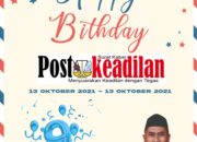 Kepala Sekolah SMAN 8 Tambun Selatan Mengucapkan Happy Anniversary Postkeadilan yang ke 9