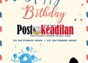 Kepala Sekolah SMAN 9 Tambun Selatan Mengucapkan Happy Anniversary Postkeadilan yang ke 9