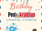 Kepala Sekolah SMPN 3 Tambun Selatan Mengucapkan Happy Anniversary Postkeadilan yang ke 9