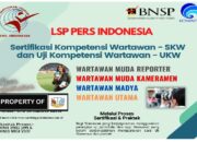 LSP Pers Indonesia Buka Pendaftaran SKW dan UKW