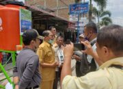 PT. BSN Beri Bantuan 10 Unit Cuci Tangan Set Kepada Pemkab Toba