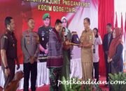 Wakil Bupati Pakpak Bharat Hadiri Kunjungan Kerja Danrem 023/KS