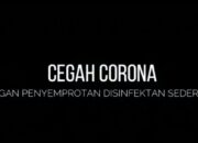 Pencegahan Penyebaran Virus Corona Secara Sedarhana