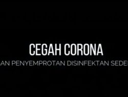 Pencegahan Penyebaran Virus Corona Secara Sedarhana