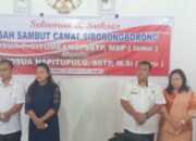 Pisah Sambut Camat Siborong-borong, Dari JOSUA Ke JOSUA Berjalan Khidmat
