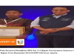 BPS RW. 011 Rusun Petamburan terpilih sebagai BPS RW terbaik se DKI Jakarta.