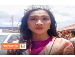 Putri Indonesia Perwakilan Sumut 2023 Tabitha Christabela Napitupulu Kunjungi SDN 173395 Dolok Sanggul