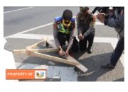 Satlantas Polres Karawang Temukan Kiloan Ranjau Paku dari Bunderan Charles Hingga Peundeuy Karawang Timur