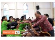 Bupati Humbahas Hadiri Paskah Raya GKPI Se Wilayah VII Humbang