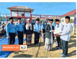 Ka. Kanwil Kemenkumham Aceh Serahkan Remisi khusus Idul Fitri 1444 H secara simbolis di Lapas Kelas IIA Banda Aceh.