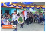 AKP leonard Simanjuntak S.H. Pimpin Upacara Pemakaman Secara Dinas Kepolisian di Humbahas