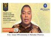 Dosen IPB University Dr Rahadian Pratama Kenalkan Penelitian Tanaman Kayu Indonesia dengan Teknologi Oxford Nanopore