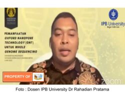 Dosen IPB University Dr Rahadian Pratama Kenalkan Penelitian Tanaman Kayu Indonesia dengan Teknologi Oxford Nanopore