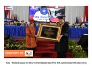 IPB University Raih Penghargaan Pengabdian Luar Biasa Atas Peran Serta Peningkatan Kesejahteraan Sosial Indonesia