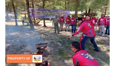 Laksanakan FMD 2023, Jajaran Lapas Banda Aceh ikut latihan “Quick Respond” Damkar.