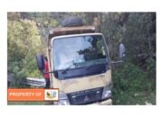 Diduga ilegal loging Supir Dum Truk diperiksa di Polres Toba