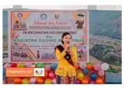 Bunda PAUD Lepas Anak PAUD Se-Kecamatan Doloksanggul