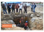 Bupati Humbahas Tinjau Pembangunan PLUT di Doloksanggul