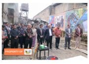 Bupati Humbahas Letakkan Batu Pertama Pembangunan GBI Jalan Merdeka Doloksanggul