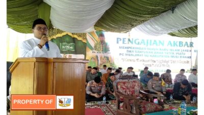 Dewan Pakar HPN Dian Prasetio Hadiri Undangan Pengajian Akbar Pengurus PCMNU Sumsel