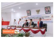 Bupati/ Wabup Bersama Forkopimda Hadiri Rapat Paripurna  Hari Jadi Kab. Humbahas ke-20