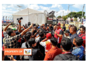 Tinjau Kesiapan perhelatan F1H2O  di venue Balige Menpora Dito Ariotedjo Hadir.