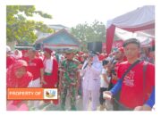 HUT Kemerdekaan RI Ke 78Th Di Jalan KH Ma’mun Nawawi Desa Sukaresmi Kecamatan Cikarang Selatan Kabupaten Bekasi Jawa Barat.