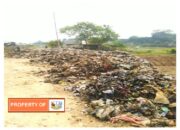 Diduga Sampah mengandung B3 di buang di ex Kirab remaja Cileungsi.