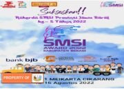 Kabupaten Bekasi Kembali Jadi Tuan Rumah Rakerda SMSI Jawa Barat Yang Ke-5