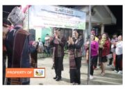 Batak Naraja menjadi thema pesta gondang naposo Desa pangombusan yang  dihadiri PEMKAB TOBA.