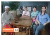 Tokoh Wanita Di Tiga Perumahan silaturahmi dengan caleg dari partai Golkar Dapil Tujuh