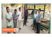 Peninjauan Anggota DPRD Kabupaten Bogor Mu’ad Khalim Pada Pekerjaan Turap Saluran Air di  Perumahan Cileungsi Hijau.