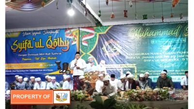 Di Milad Jamaah Sholawat Syifa’ul Qolby Dian Prasetio Ucapkan Selamat Hari Santri