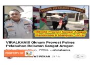 Hmm.. Prilaku Oknum Polres Pelabuhan Belawan Viral, Ditenggarai Karena Menolak LP