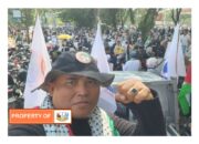 Ketua IWO-Indonsia Bersama Masyarakat Bekasi Tumpah Ruah Adakan Aksi Bela Palestina