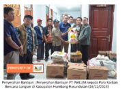 INALUM Peduli Terhadap Korban Banjir Bandang dan Tanah Longsor yang Terjadi di Kabupaten Humbang Hasundutan dan Kabupaten Samosir