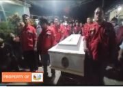 Turut Berdukacita, Pemuda Batak Bersatu Memberi Pehormatan Pelepasan Jenazah Almarhum P. Lubis Inventigasi Anggota PAC Jatisari