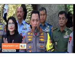 Kapolri Terima Kunjungan Panglima TNI, Memperkuat Sinergitas TNI-POLRI