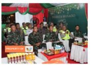 Danlanud Sam Ratulangi Hadiri Pemantauan Situasi Kamtibmas Malam Pergantian Tahun Baru 2024