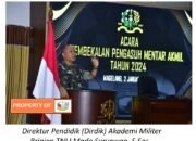 Dirdik Akmil Buka Pembekalan Pengasuh Resimen Taruna 2024