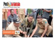 Pj.Bupati Lahat Muhammad Farid Ajak Masyarakat Merapi Menanam Pohon di Pinggir jalan Untuk Mengurangi Polusi Debu Batubara