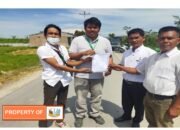 Pengerjaan Patching telah selesai  Dan  Serah Terima Patching Jalan dilakukan PT.TPL Di Desa Patane IV, Kecamatan Porsea