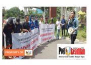 Aksi Demo Gerakan Tuntutan Rakyat Sumsel Lawan Korupsi :  Batubara Melimpah, Kabupaten Lahat Termiskin Nomor 2 di Sumsel