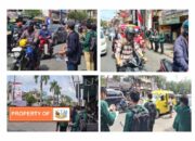 Mahasiswa Indonesia Bersatu Serentak Membagikan 4juta Selebaran Tolak Politik Dinasti dan Pelanggaran HAM di Indonesia.